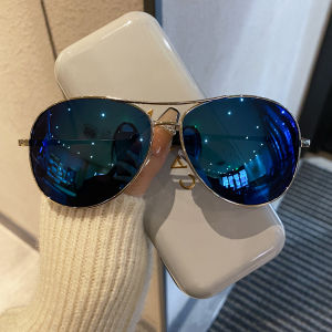 แว่นกันแดดแบบมองเห็นแสงสะท้อนได้สำหรับขับรถแบบใหม่ปี 2023 สำหรับผู้ชาย แว่นกันแดดแบบสวมหัวสไตล์นักบิน ป้องกันรังสียูวี แว่นกันแดดแบบสวมหัวแบบคลาสสิก