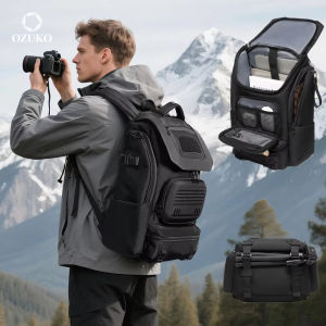 Ozuko Anti-Theft Designer Backpack 2025 Trendy Outdoor Waterproof Sports Leisure Backpack for Men for Cycling Hiking