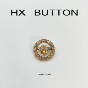 Nút Kim Loại Rỗng Cao Cấp Cho Nữ Thời Trang Đa Năng Áo Sơ Mi Vest Tay Áo Áo Khoác Nút Trang Trí Nút Quần Áo