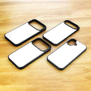 5 pieces Sublimation Blanks TPU+PC Phone Case Covers for iPhone 17 16 16 pro 16 promax 15