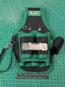 LAOA | LAOA Túi Treo Thợ Điện Nhiều Lớp 600D Vải Oxford Chống Thấm Nước Túi Đựng Dụng Cụ Nhẹ 25x115cm Để Sắp Xếp Dụng Cụ Cầm Tay