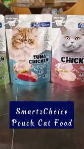 Smart Choice(1Box 12Pack) Cat Food Pouch 85g / Chicken / Duck / Mackerel Chicken / Tuna Chicken / Grain Free猫食物湿粮