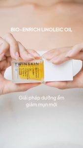 Dầu dưỡng ẩm thoáng nhẹ cải thiện chất lượng bã nhờn hỗ trợ giảm viêm mờ thâm sạm - Bio-enrich Linoleic Acid Oil 5ml và 15ml