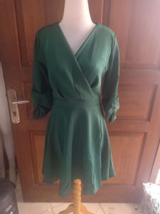 Ds dress Marcella 170 hijau