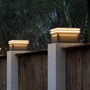 VINCAN | Solar Waterproof Outdoor Post Light