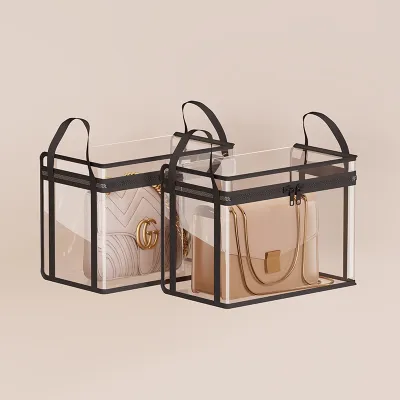 Dustproof Handbag Organizer Large Capacity Transparent Protection Bag