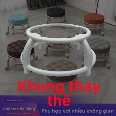 Đôn Ghế Học Bổ ích Có Bánh Xe Im Lặng cho Trẻ