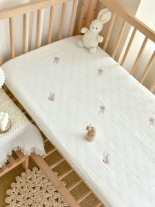 ANYOUBI | Soft Cotton Gauze Baby Bed Sheet Protector