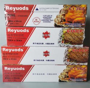 Commercial Grade Aluminum Foil Paper for BBQ Chicken Frying Oven Baking Large Roll Silver Color Kitchen Cooking Utensils