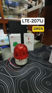 ไฟหมุน LED 3IN1 ZT รุ่น LTE-2071J (มีเสียงไซเรน) ขนาด กว้าง 6.7/ สูง 10.5 cm. ไฟไซเรน ไฟฉุกเฉิน ไฟบอกสัญญาณ ไฟเตือนภัย