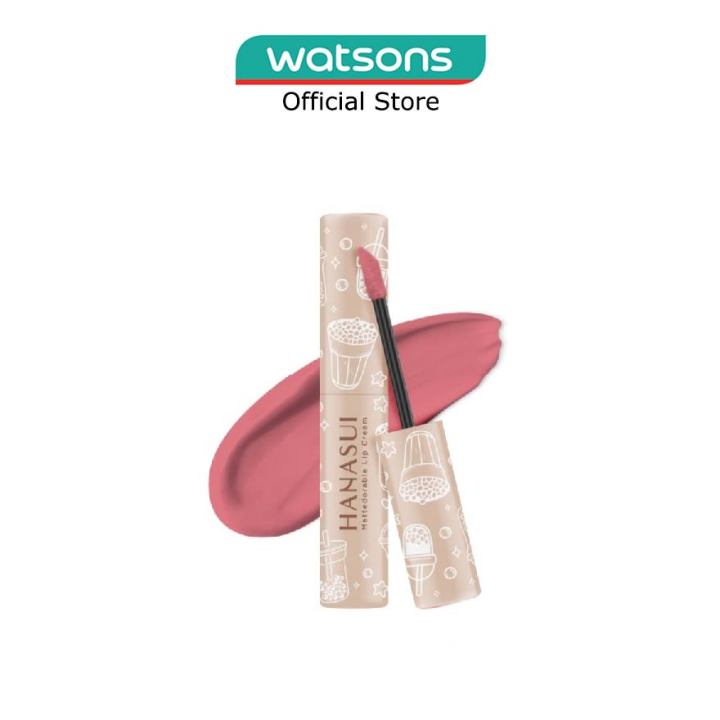 HANASUI Mattedorable Lip Cream (04 Pink Lava), Long Lasting, Lightweight, Non Drying 4g