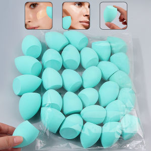 30 Miếng Bọt Biển Trang Điểm Lớn Hình Trứng Siêu Mềm Sử Dụng Được Khi Khô Và Ướt Không Bám Phấn Dành Cho Người Mới Bắt Đầu Trang Điểm Mặt