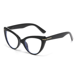 JN IMPRESSION Cross-border new fashion anti-blue light reading glasses for women trendy cat-eye plain glasses for the elderly high-definition reading glasses