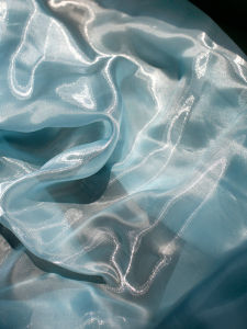 Vải Lưới Thủy Tinh Mềm Mại Thiết Kế Hanfu Váy DIY Vải Áo Sơ Mi Cao Cấp Vải Thủ Công Trang Trí Nhà Vải Lưới Mịn