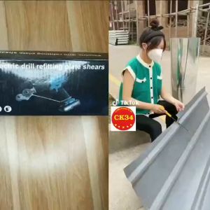 Lưỡi cắt tôn gắn máy khoan. đầu cắt tôn gắn máy khoan