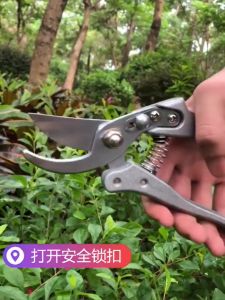 Japan Thick Branch Scissors: SK-5 Steel Pruning Scissors & Handheld Garden Clippers