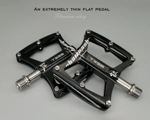 Ultralight Titanium 3 Bearings Bicycle Pedals Mountain Bike Pedal Anti-slip Footboard Titanium Alloy MTB Road Bike Pedals Parts