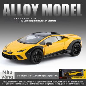 HEIMANBA | Mô Hình Xe Lambo Cửa Nâng 1:18 Tỉ Lệ Bốn Bánh Treo