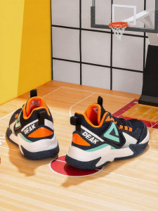 PEAK | Giày Sneaker Bóng Rổ Trẻ Em Nam Chống Trượt Hấp Thụ Sốc Chống Mài Mòn