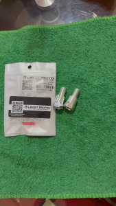 LEGITMOTO YAMAHA SIDE MIRROR EXTENSION ADAPTOR 10MM FOR YAMAHA CONVERT TO HONDA SOLD AS 1PAIR
