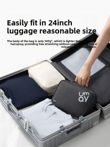 Umay | Portable Waterproof Large Capacity Separation Toiletry Bag