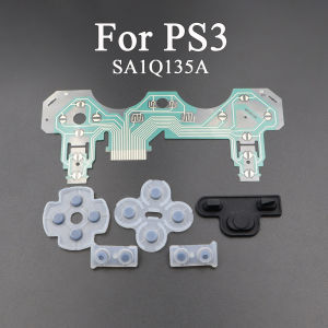 1 Bộ Bộ Điều Khiển Nút Cao Su Màng Dẫn Điện Cho PS3 Tương Thích Với SA1Q135A SA1Q159A SA1Q160A SA1Q194A SA1Q222A Phụ Kiện Tay Cầm Chơi Game