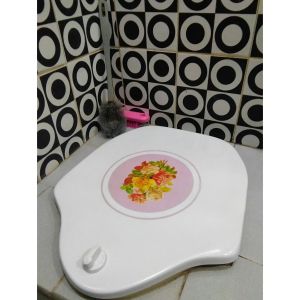 Tutup kloset jongkok/Wc jongkok/Toilet jongkok anti tikus - universal untuk semua merk