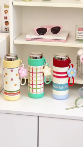 Tumbler Stainless Colorfull 500ml SUS 316 / Tumbler Vacuum Cup Stainless Lucu Viral