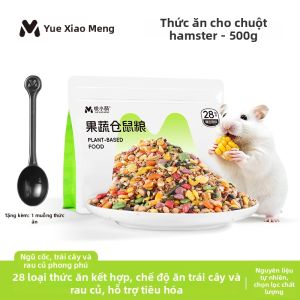 YUEXIAOMENG | Ngũ Cốc Dinh Dưỡng & Đồ Gặm cho Chuột Hamster Chuột Guinea và Chuột