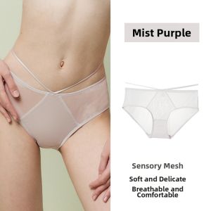 GAINREEL | Mesh Splice V-Shape Front Design Breathable Womens Hipster Panties
