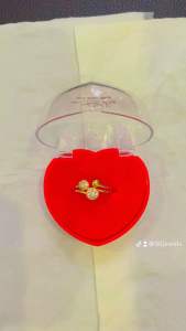 Cincin emas korea cop916 persis emas ori