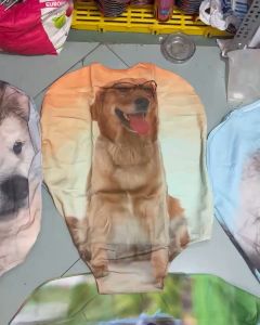 Áo Bọc Bảo Vệ Vali 22-30"(15-30kg) Thun Co Giãn 4 Chiều Chó Golden Chống Rách