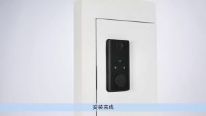 Smart Door Lock Optionally Equipped with Tuya or Ttlock Remote Management Password Lock Card/keys/password for Unlocking