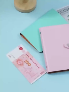 100 Days Envelope Savings Challenge Budget Binder Money Savings Notebook Cash Storage Book Money