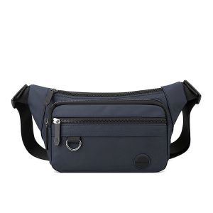 Trendy Brand Crossbody Bag Mens Versatile Casual Chest Bag Minimalist Ins Waist Bag Small Shoulder Bag Parka Crossbody Shoulder Bag