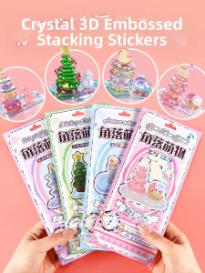 HPRETTY | Cute 3D Crystal Stickers DIY Childrens Decoration