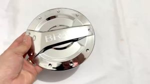 Ốp Nắp Bình Xăng Honda BRV 2023 Mẫu Nhựa ABS Mạ Crom Sáng Bóng Sẵn Keo Dán 3M
