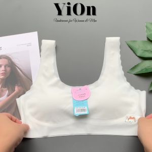 Áo bra học sinh cấp 2 cấp 3 đúc su trơn mềm mát co dãn thoải mái BRA2202 freesize 40-60 kg Aha Store