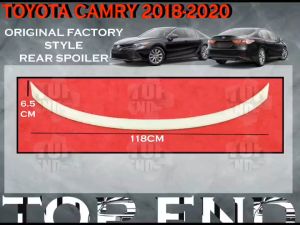 TOYOTA CAMRY ORIGINAL FACTORY STYLE REAR SPOILER MATERIAL ABS REAR TRUNK SPOILER TOP SPOILER CAMRY CAR BODYKIT