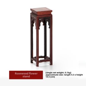 Miniature Redwood Furniture Ornaments Chinese Style Indoor Simulated Antique Model Ming Qing Period Wooden Carving Home Decor