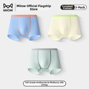 MiiOW | Antibacterial Flat Cotton Boys Briefs Summer