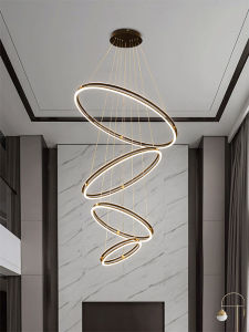 KING STAR | Modern Simple Large Chandelier For High Ceiling