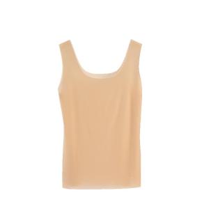 Miiow | Ultra-Thin Ice-Silk Womens Vest Seamless Summer Base Layer Camisole Wrap Bustier Solid Color Nylon Spandex Catman MiiOW
