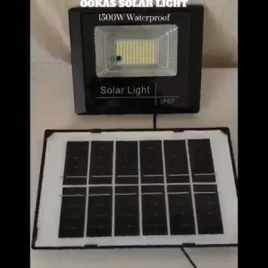 2PCS Solar Outdoor LED Light 6000mAh Remote Control Charging USB Waterproof