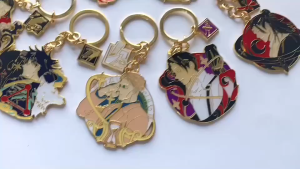 Anime Jujube Kaisen Metal Keychain Keyring Clip Yuji Ryomen Sukuna Megumi Jewelry Gift