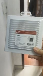 Cửa gió vuông NHỰA với cổ tròn gắn ống Era - RF - Hàng Nhập Khẩu
