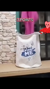 Cotton Laundry Basket Dumper Color White Foldable Dirty Laundry Basket For Clothes Toy Organizer