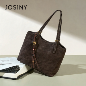 Josiny | Spacious Commuter Tote Bag Retro Melaod Style