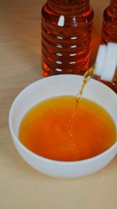 Nước mắm nhỉ nguyên chất cá cơm ngon truyền thống Gánh Nẫu Bình Định Combo 4 chai độ đạm 30 ( 4 chai x 460ml)