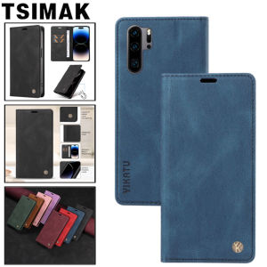 Wallet Flip Leather Case For Huawei P8 P10 P20 Pro P30 Lite Mate 10 20 Y5 2018 Y6 Y6S Y7 Y9 Prime 2019 P Smart Z Phone Cover